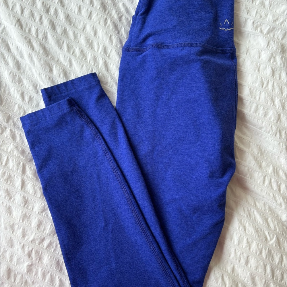 At Your Leisure Space Dye High Waist Midi Leggings - NWT